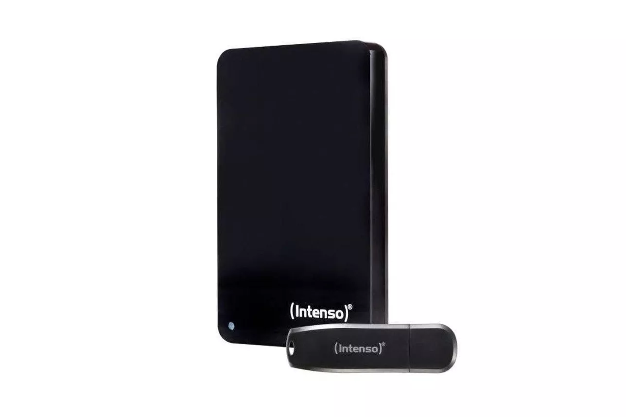 Disco Duro Intenso 2TB port&aacute;til HDD 5400 rpm USB 3.2 Gen 1 con funda