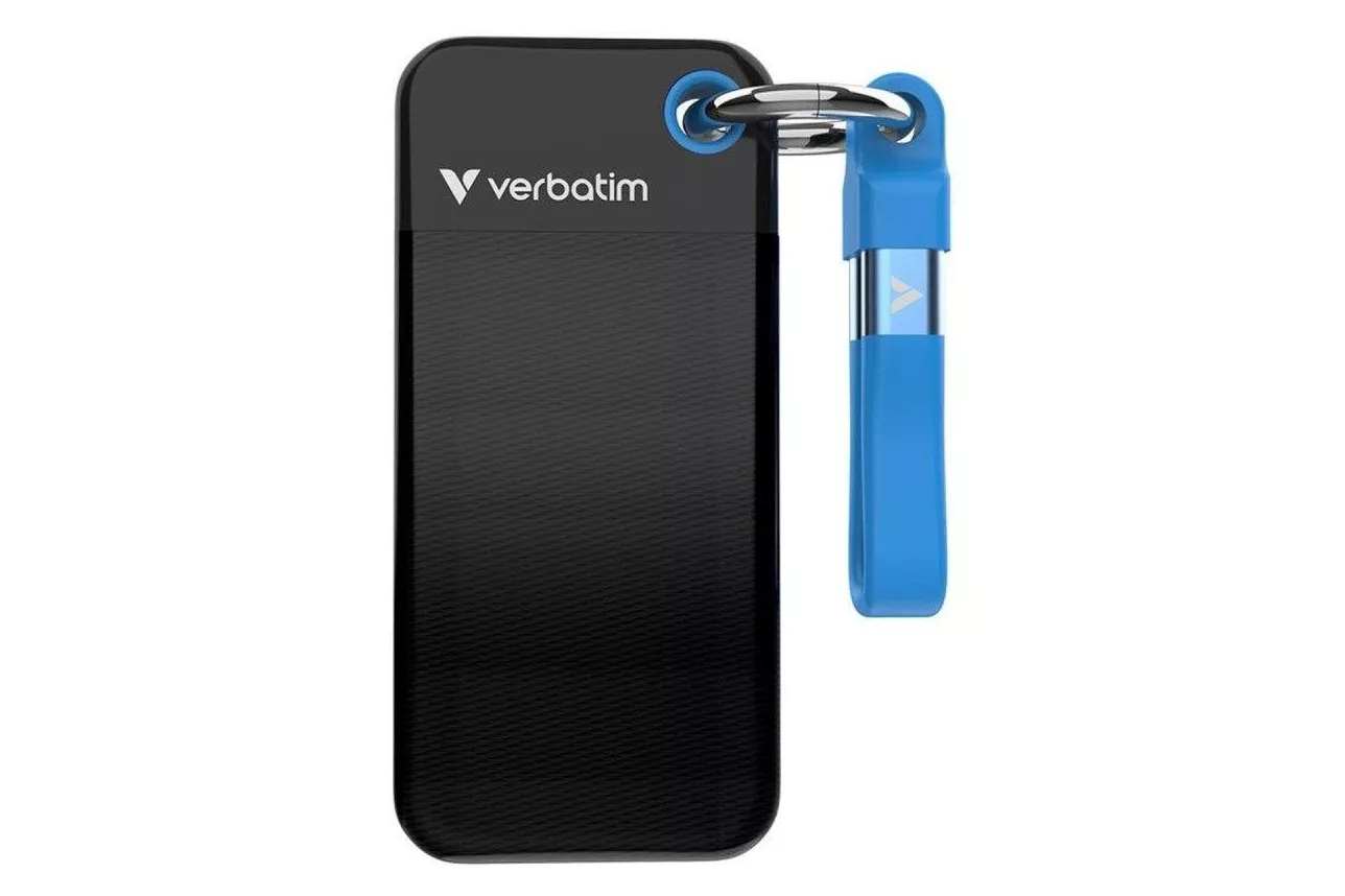 Disco duro Verbatim Pocket SSD 2 TB externo USB 3.2 Gen 2 1000 MB/s