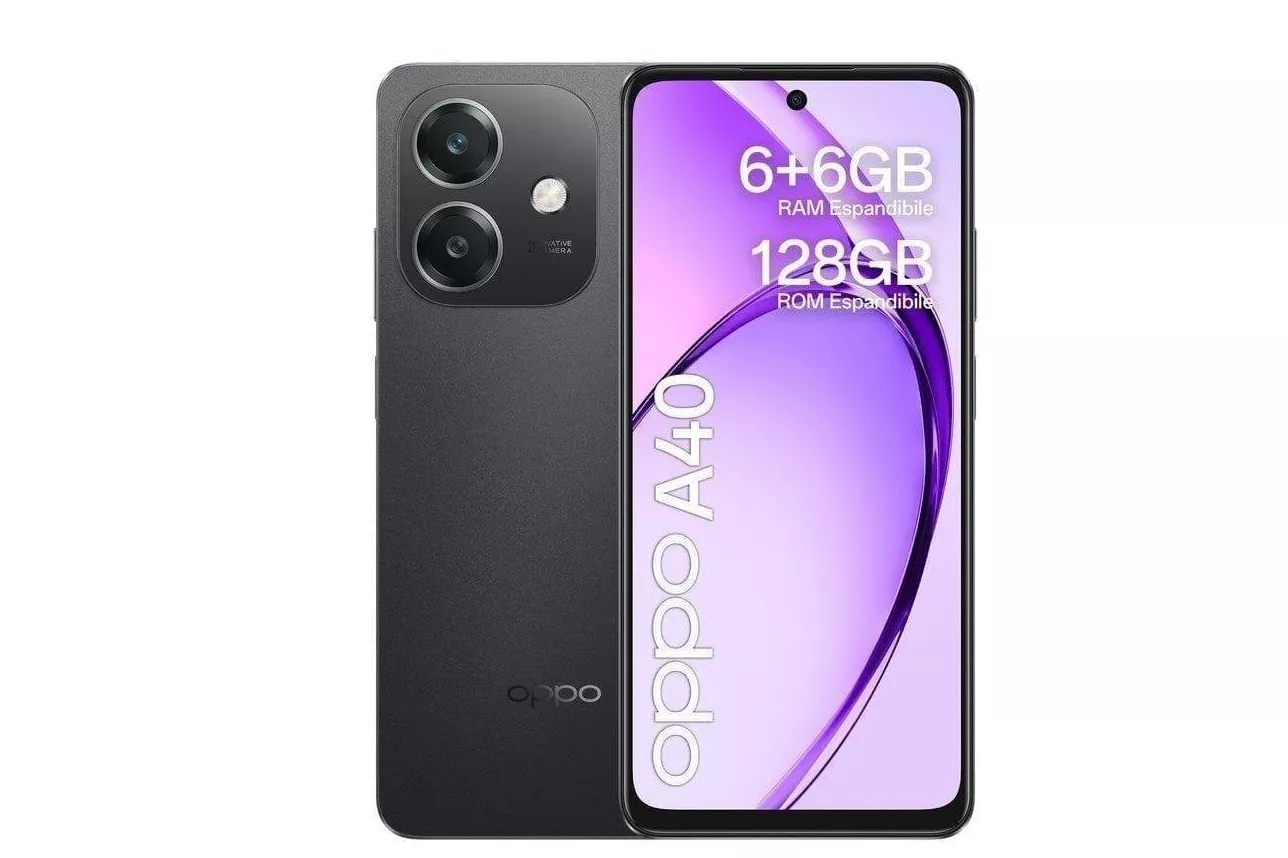 OPPO A40 4G 4GB 6.67" 128GB Negro bater&iacute;a 5100 mAh