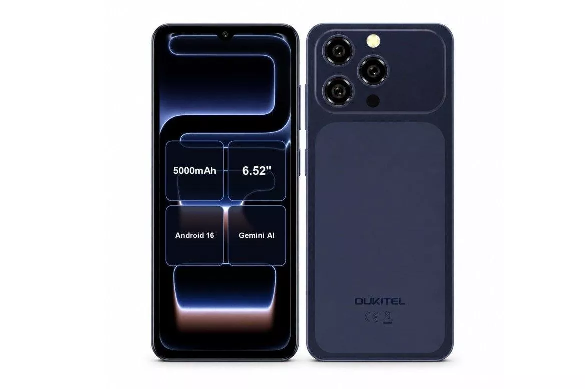 Oukitel C17 4G 4GB 6.52" 64GB Azul Oscuro Dual SIM
