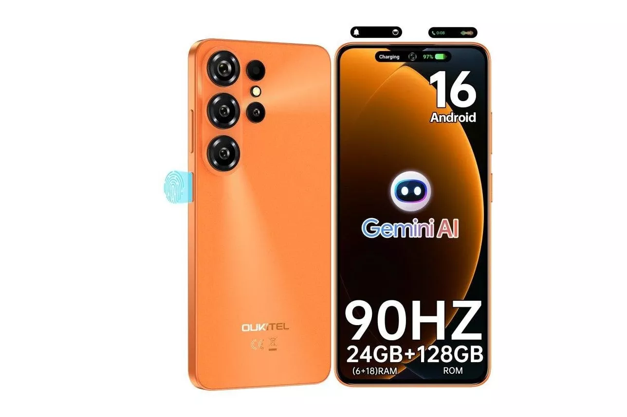 Oukitel C26 4G 6GB 128GB 6,63" Naranja