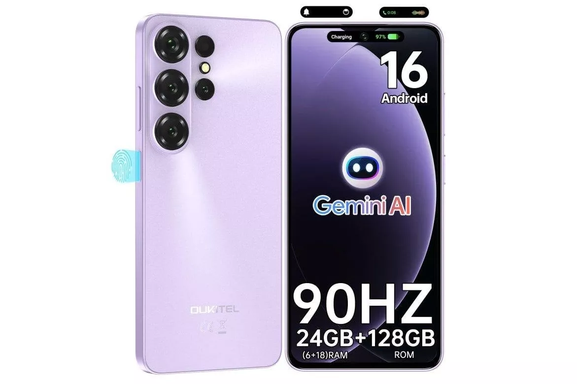 Oukitel C26 4G 6GB 128GB 6.63" Morado