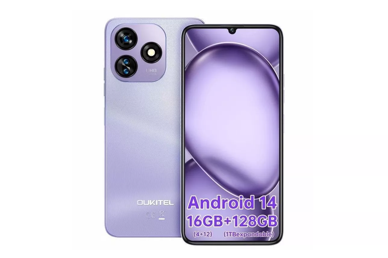 Oukitel C51 4G 4GB 128GB 6.8" Morado