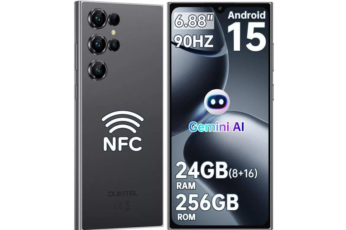 Oukitel C61 Pro 8GB 256GB 6.88" Negro