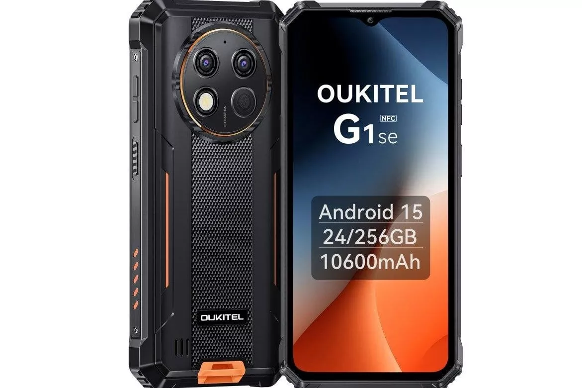 Oukitel G1 4G 6GB 256GB 6.52" Naranja