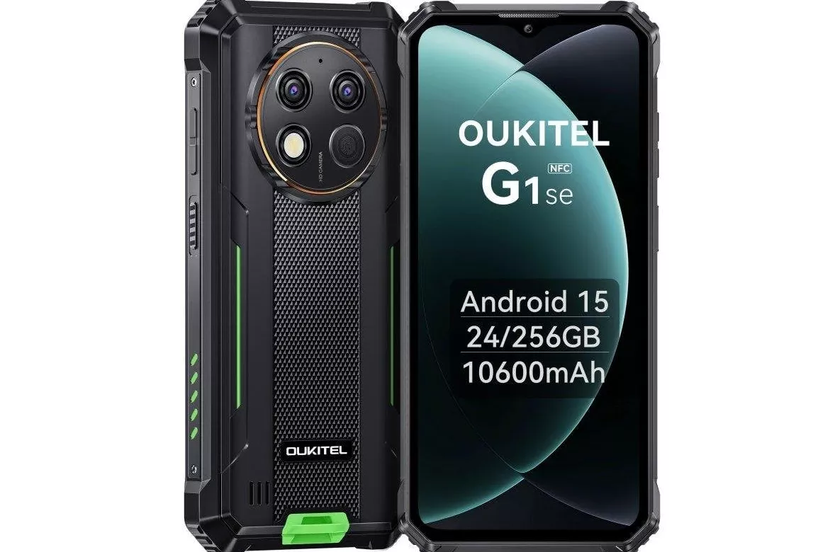 Oukitel G1 4G 6GB 256GB 6.52" Verde
