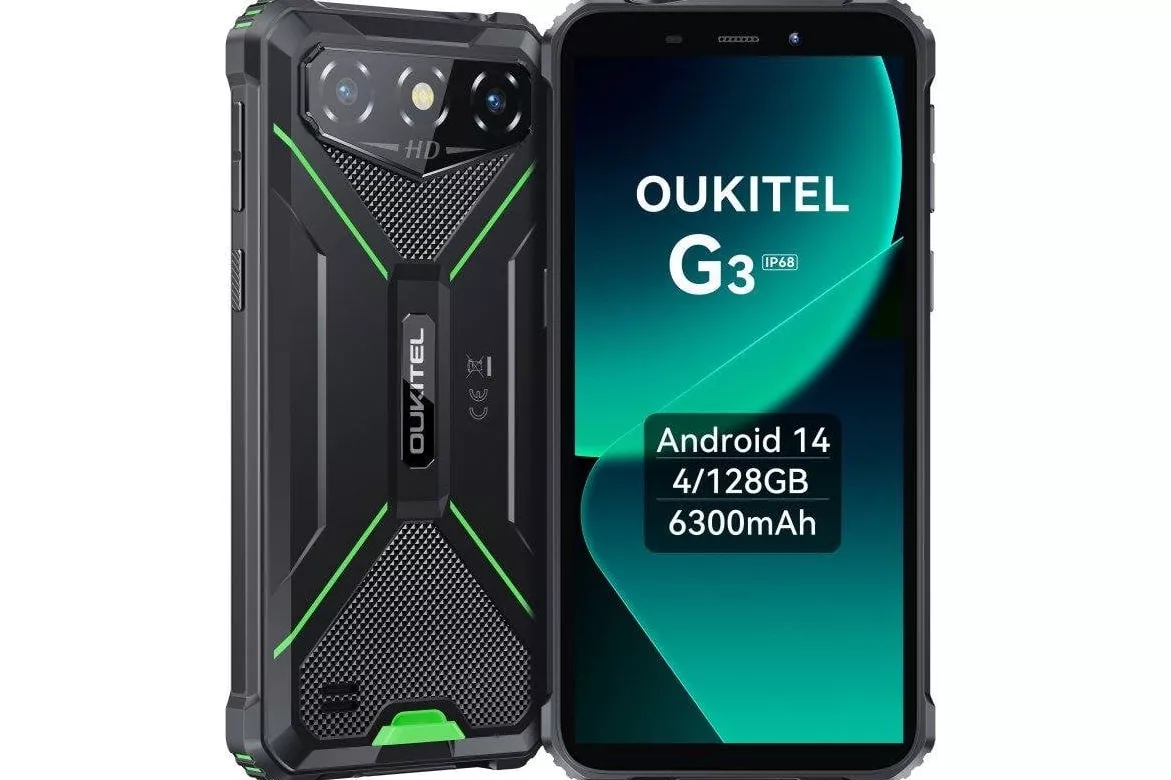 Oukitel G3 4G 4GB 128GB 6" Verde