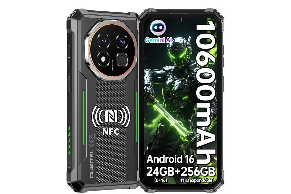 Oukitel G6 4G 8GB 256GB 6.52" Verde