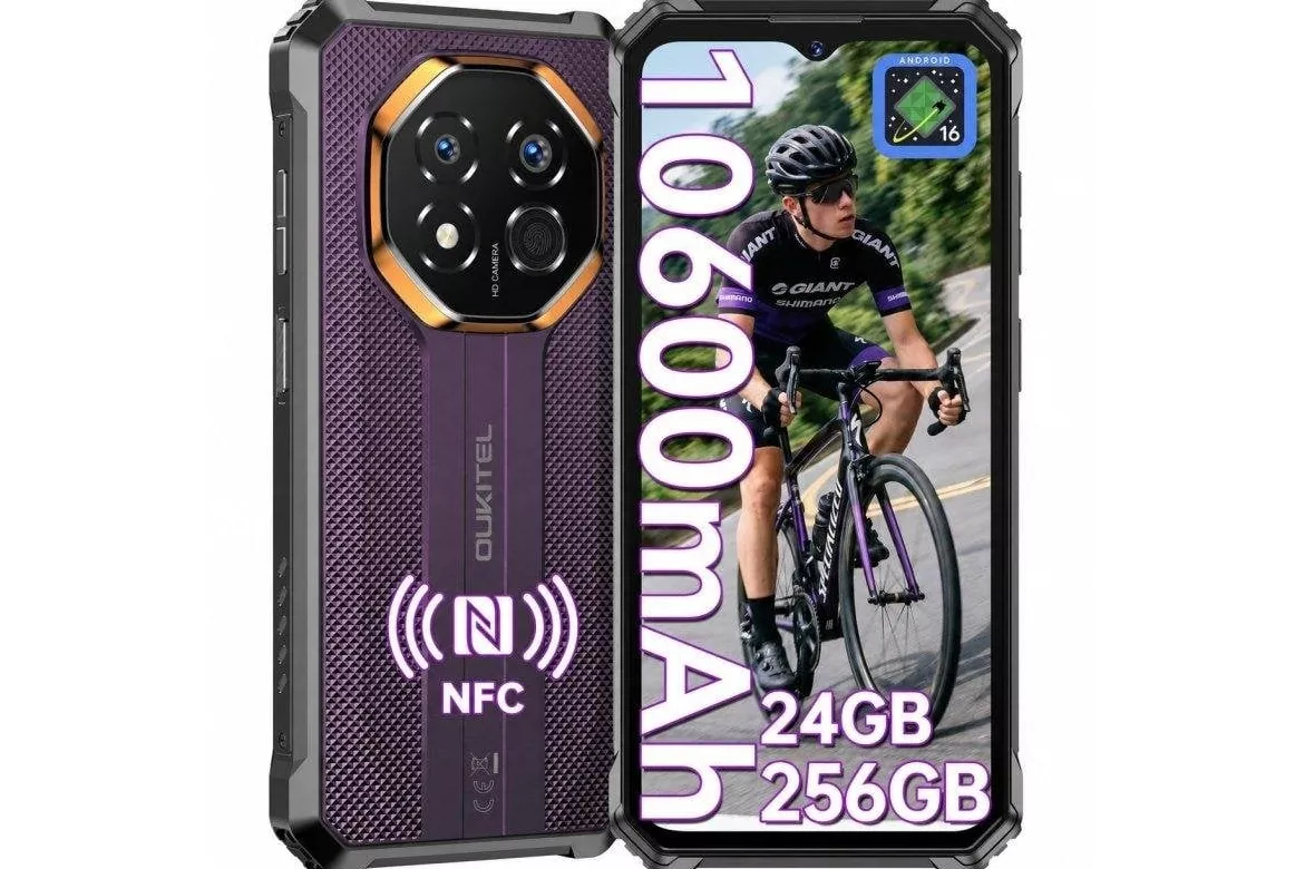 Oukitel G7 4G 8GB 256GB 6.52" Morado