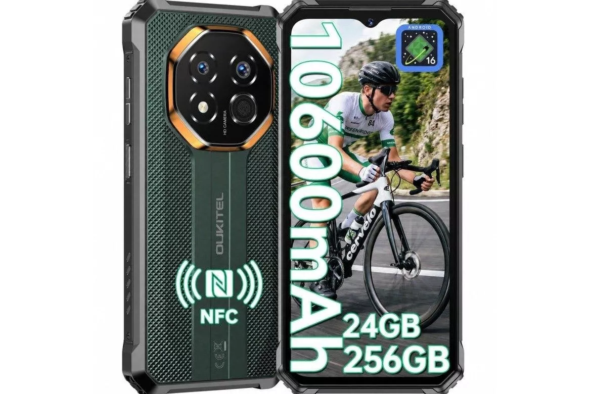 Oukitel G7 4G 8GB 256GB 6.52" Verde doble SIM