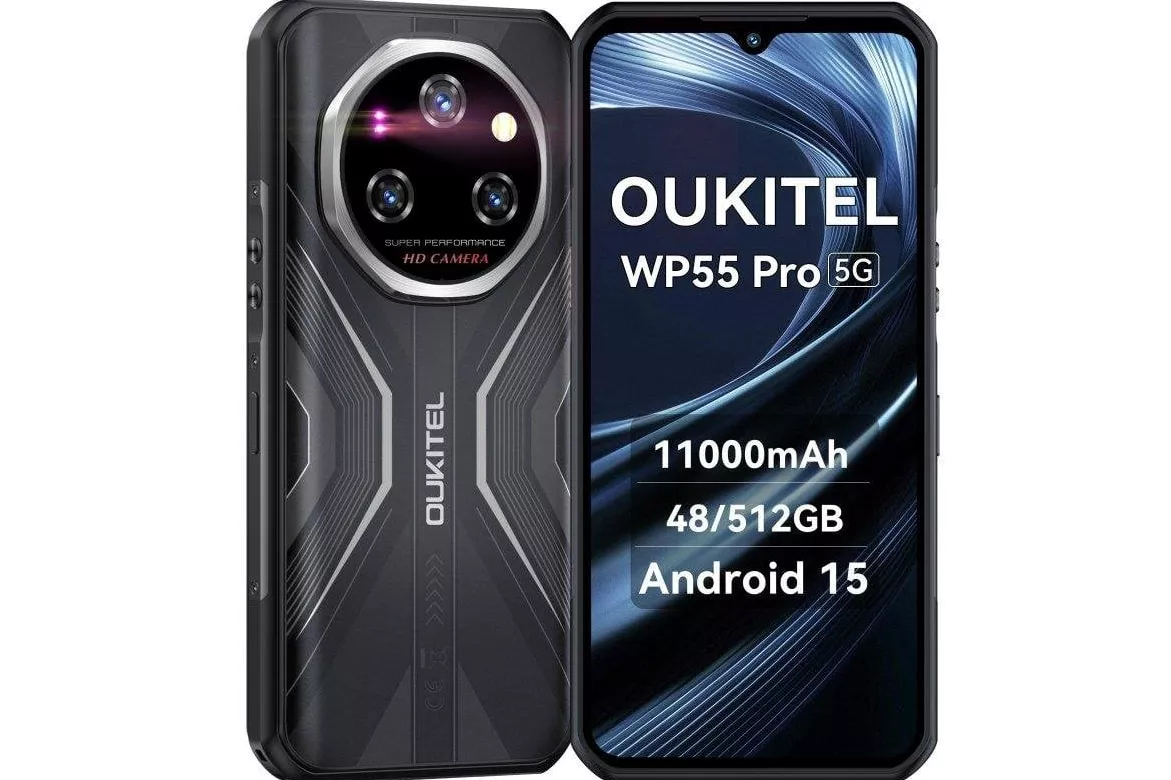 Oukitel WP55 Pro 5G 16GB Negro 6.6" 512GB bater&iacute;a larga duraci&oacute;n