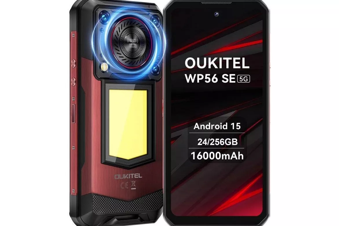 Oukitel WP56 5G 8GB 256GB 6.8" Rojo