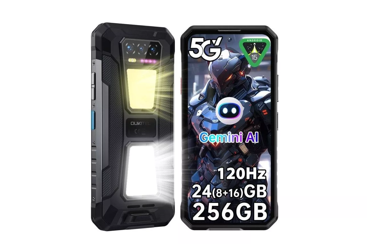 Oukitel WP58 Pro 5G 8GB 256GB Negro 6,7" bater&iacute;a potente