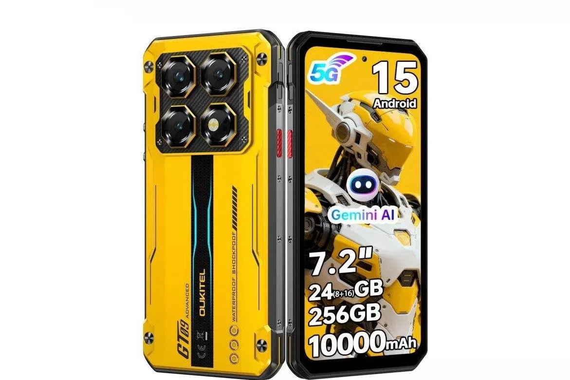 Oukitel WP60 5G 8GB 256GB 7.2" Amarillo
