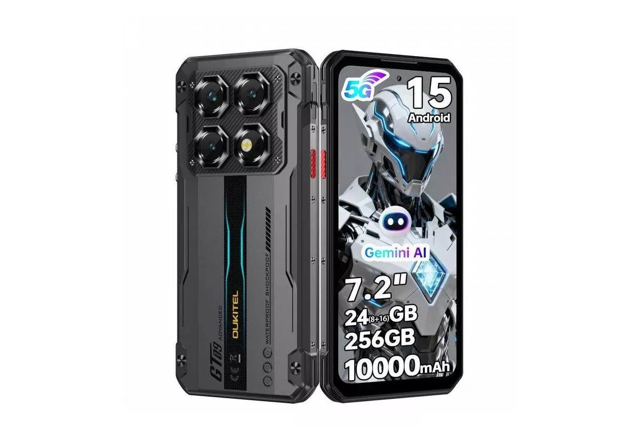 Oukitel WP60 5G 8GB 256GB Negro 7,2" C&aacute;mara 108 MP
