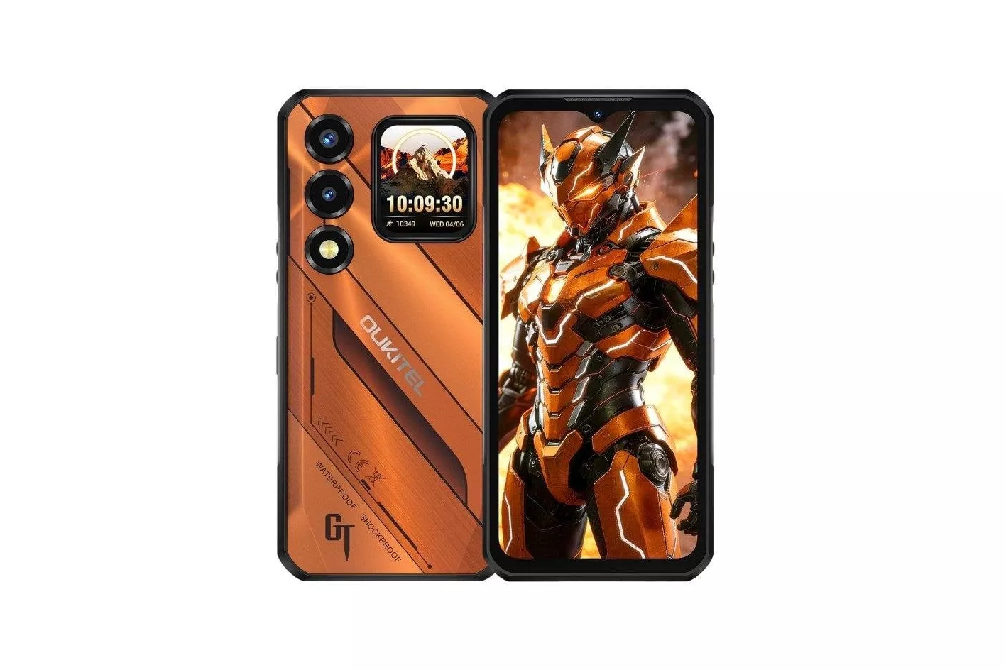 Oukitel WP66 5G 12GB 6.6" 512GB Naranja bater&iacute;a larga duraci&oacute;n