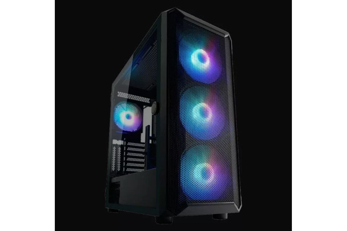 Caja PC Gaming LC-Power Gaming 804B Obsession-X Midi-Tower ARGB