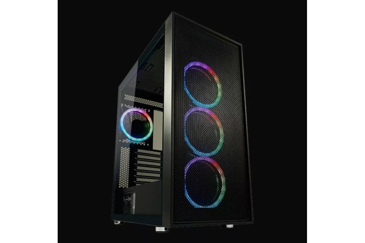Caja PC LC-Power Gaming 802B Black_Wanderer_X ARGB Midi-Tower