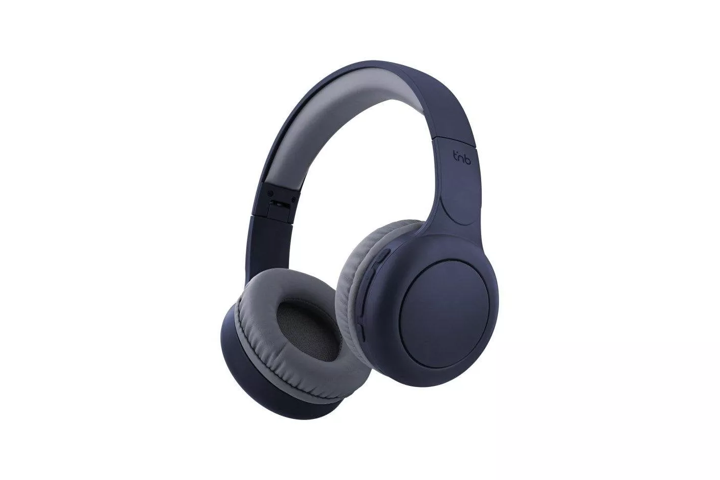 Auriculares TnB Tonality Bluetooth inal&aacute;mbricos supraaurales con micr&oacute;fono, azul y gris