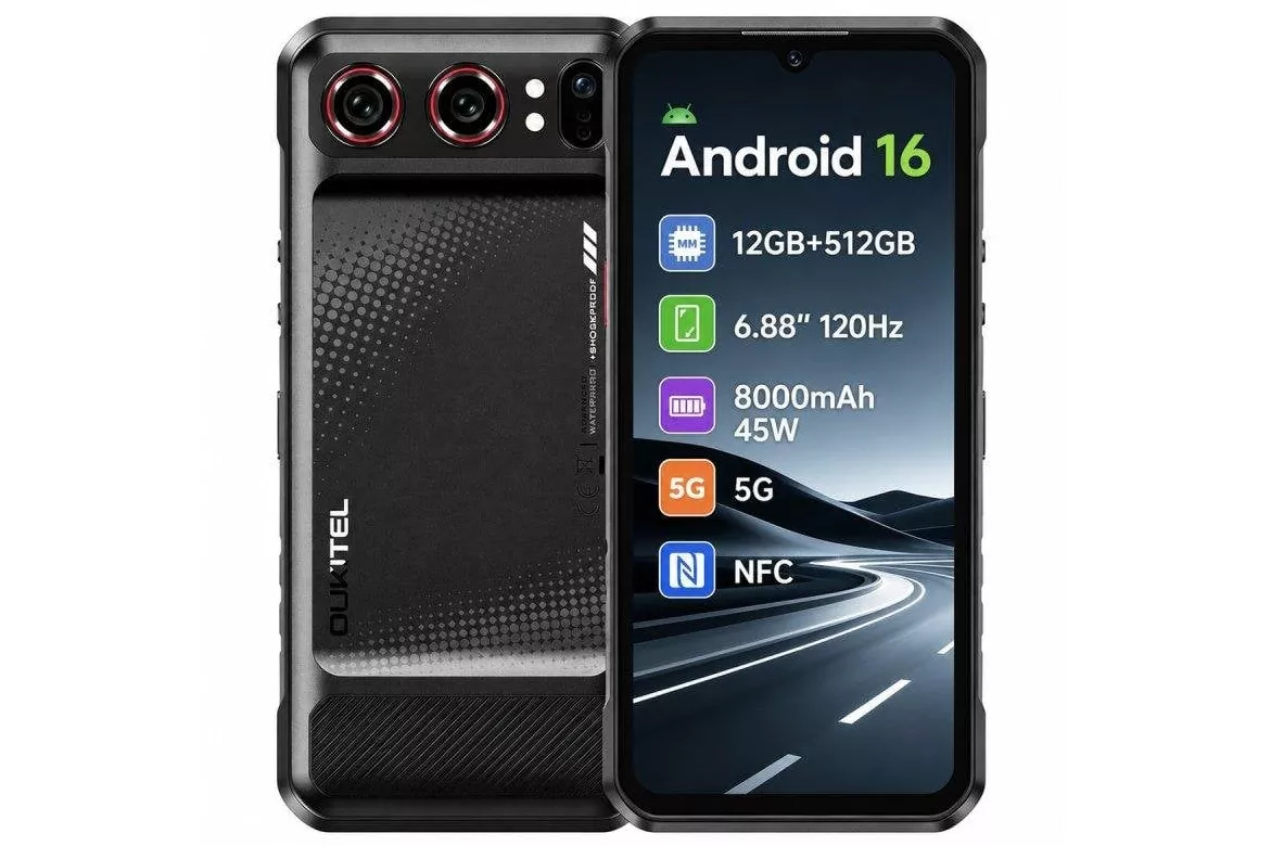 Oukitel WP68 Air 5G 12GB 512GB 6.88" Negro