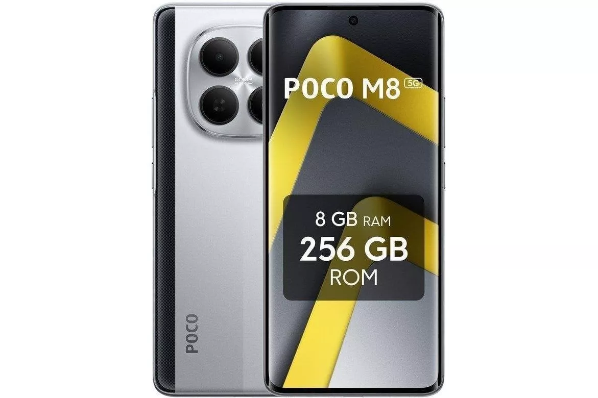 POCO M8 5G 8GB 256GB 6.77" Plata