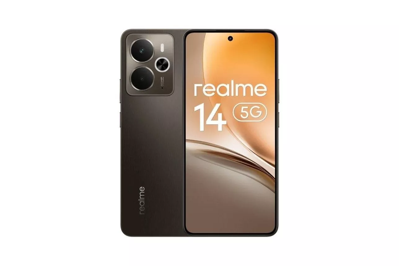 Realme 14 5G 8GB 256GB 6.67" Marr&oacute;n Titanio