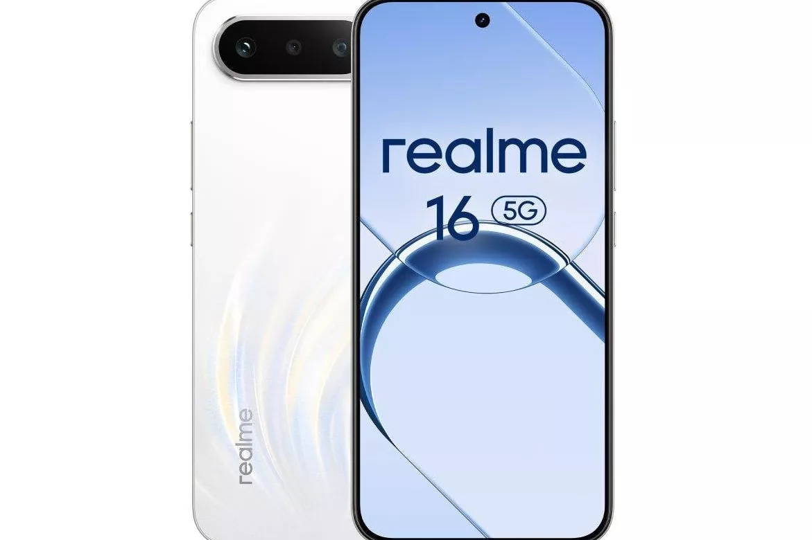 Realme 16 5G 8GB 256GB 6.57" Blanco Incluye cargador 45W