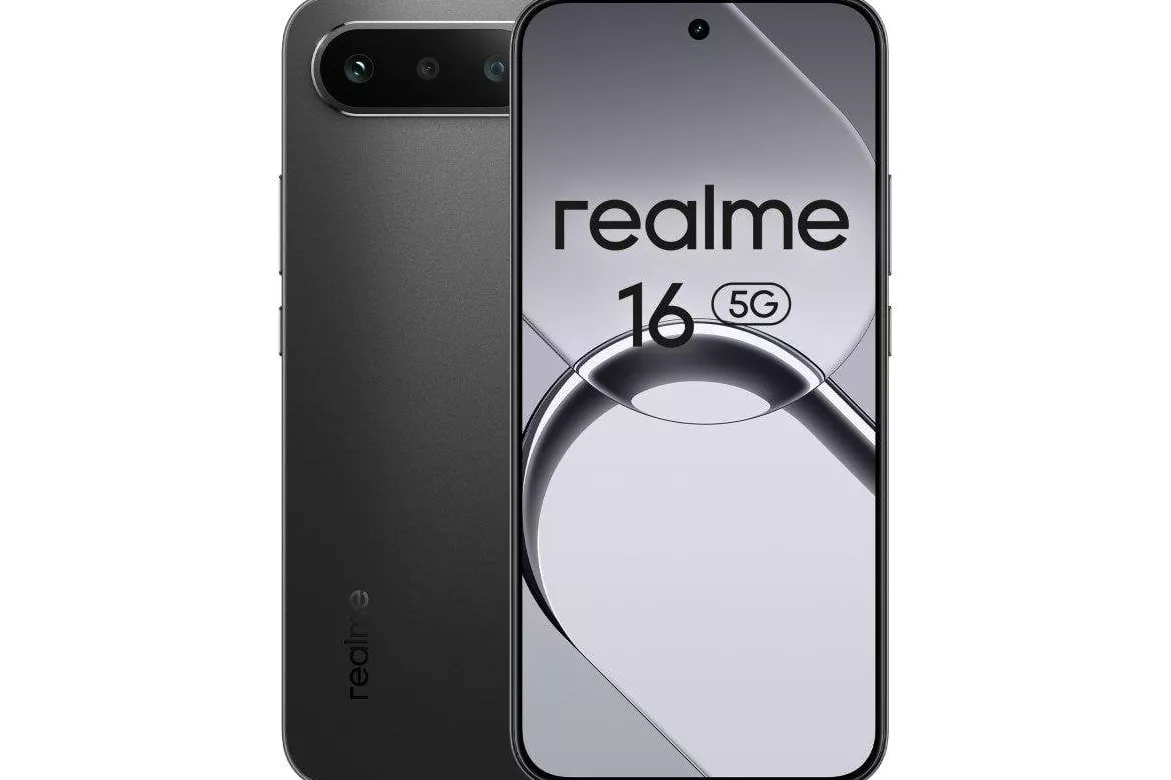 Realme 16 5G 8GB 256GB 6.57" Negro Incluye cargador 45W