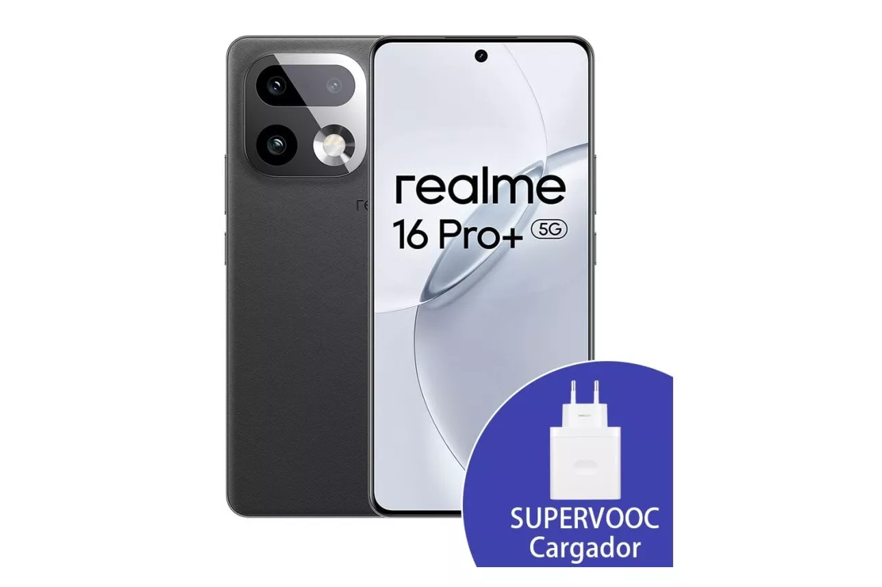 Realme 16 Pro Plus 5G 8GB 256GB 6.78" Gris Incluye cargador 80W