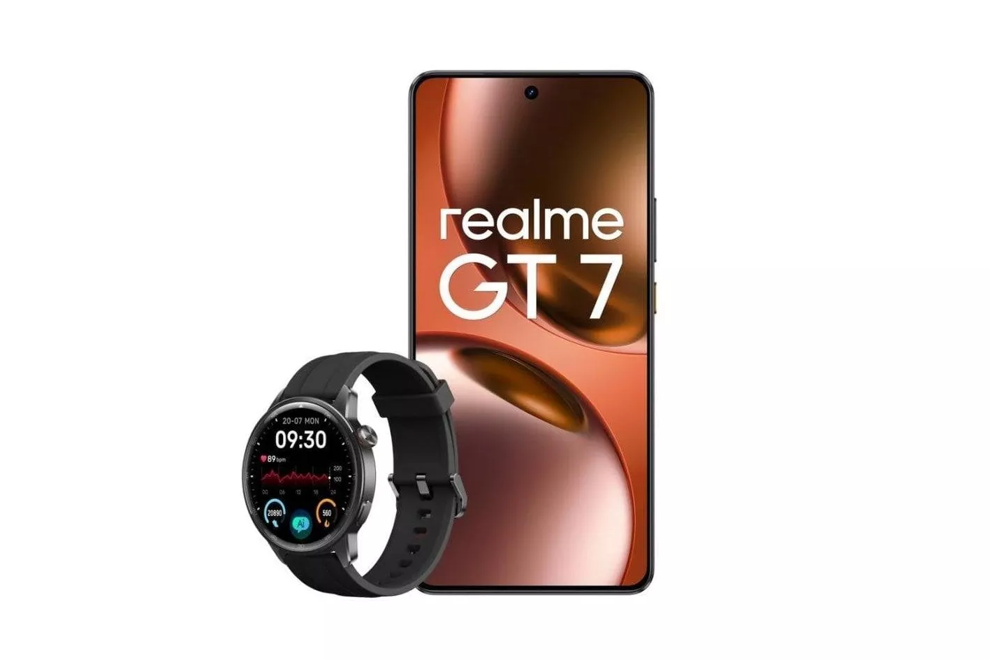 Realme GT 7 5G 12GB 6.78" 512GB Negro Dual SIM