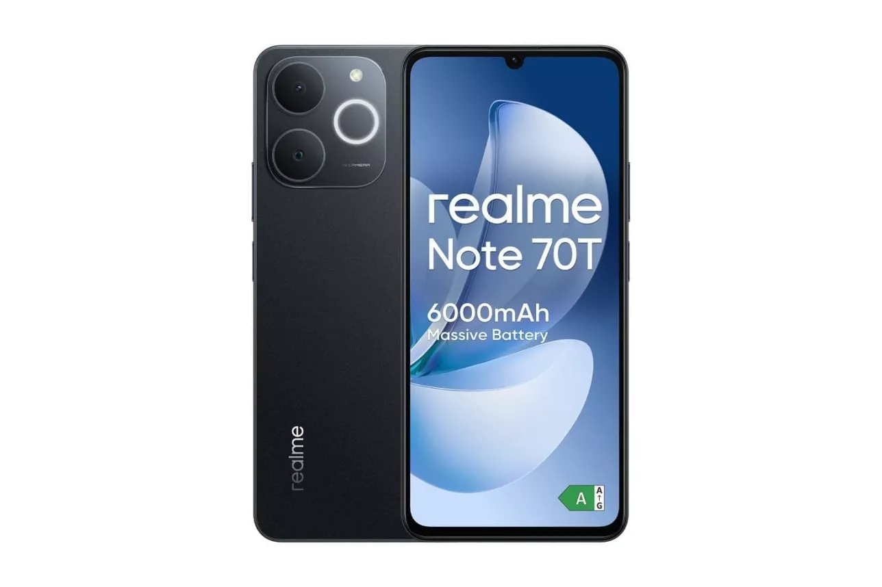 realme Note 4G 4GB 128GB 6.74" Negro
