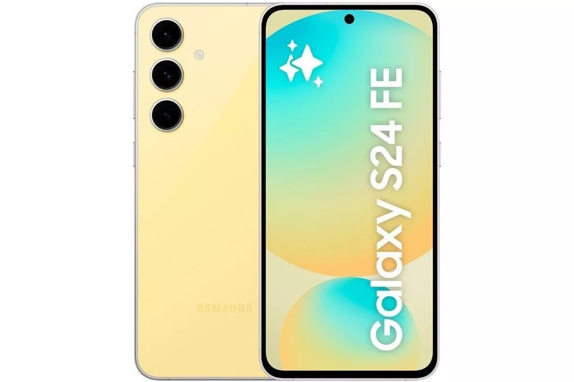 Smartphone/M&oacute;vil Samsung Galaxy S24 FE 6.7" 8GB 128GB 5G Amarillo EE