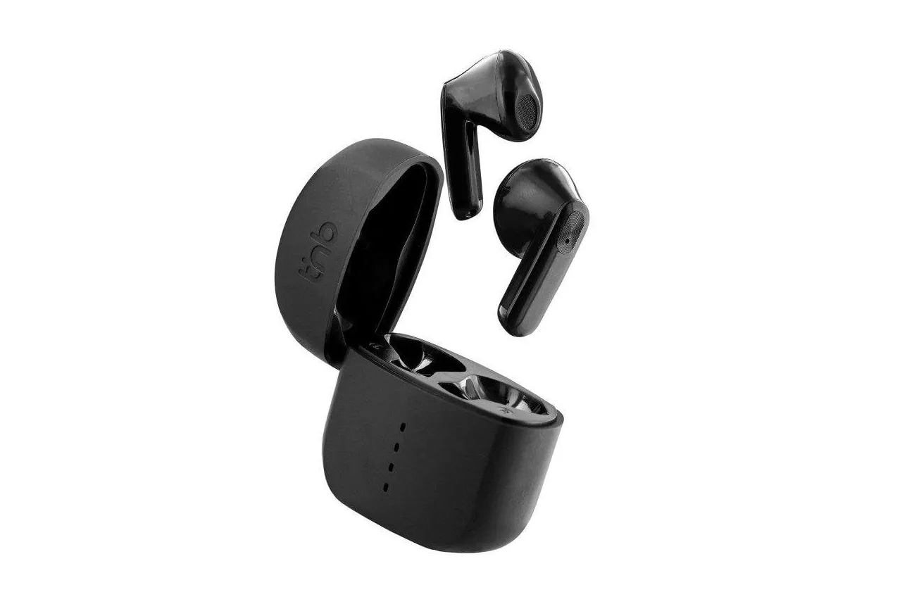 Auriculares TnB ZIP 2 inal&aacute;mbricos Bluetooth semiintraurales negros