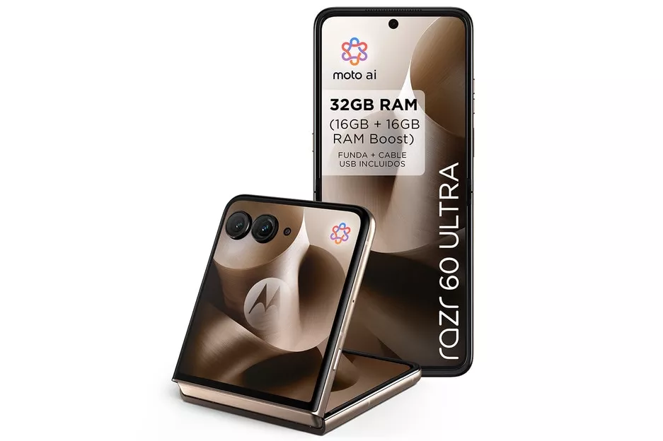 Smartphone/M&oacute;vil Motorola Razr 60 Ultra 6.9" 16GB 512GB 5G Mountain Trail
