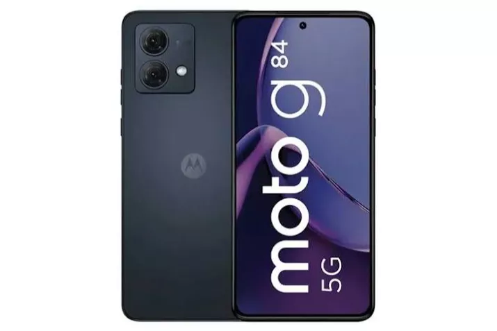 Smartphone/M&oacute;vil Motorola Moto G84 6.5" 8GB 256GB 5G Negro