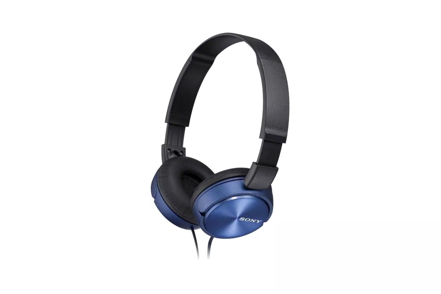 Auriculares Sony MDR-ZX310AP con cable, conexi&oacute;n al&aacute;mbrica, micr&oacute;fono y diafragmas neodimio azules