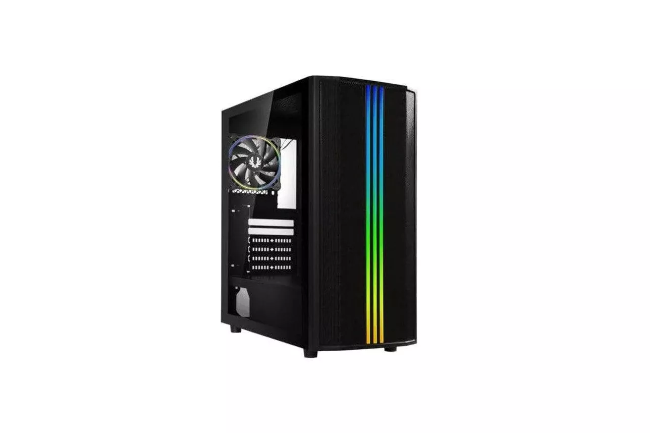 Caja PC BitFenix Saber Mesh RGB ATX/Micro ATX/Mini-ITX Panel Vidrio Templado