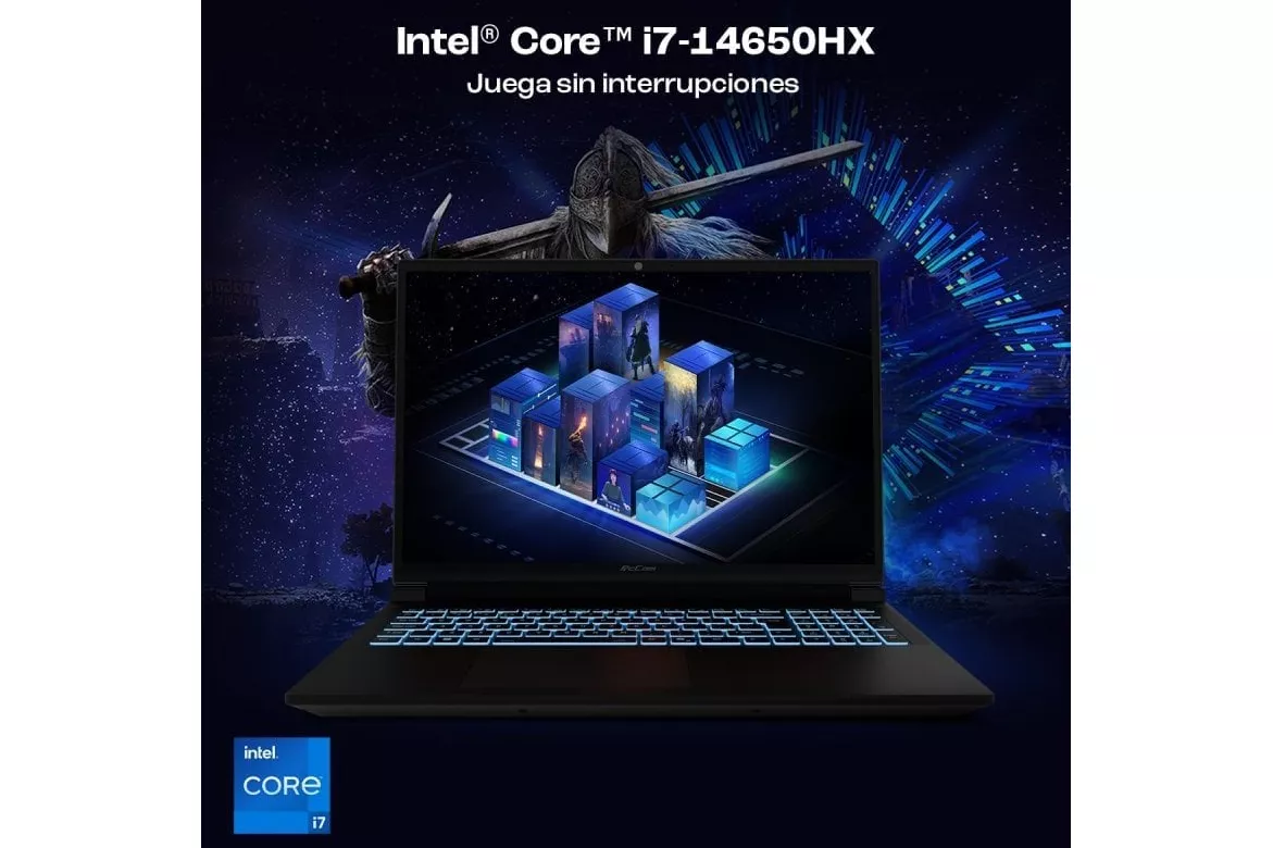 PcCom Revolt 5060 Intel Core i7-14650HX 16" / 32GB/ 1TB/ Windows /Skyline