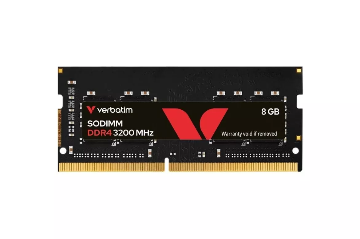 Memoria RAM Verbatim 8GB DDR4 3200MHz CL22 SO-DIMM