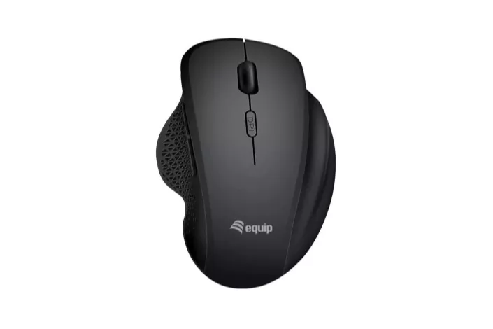 Equip 245121 Komfort Rat&oacute;n Inal&aacute;mbrico Bluetooth/2,4 GHz 1600 DPI Recargable Negro