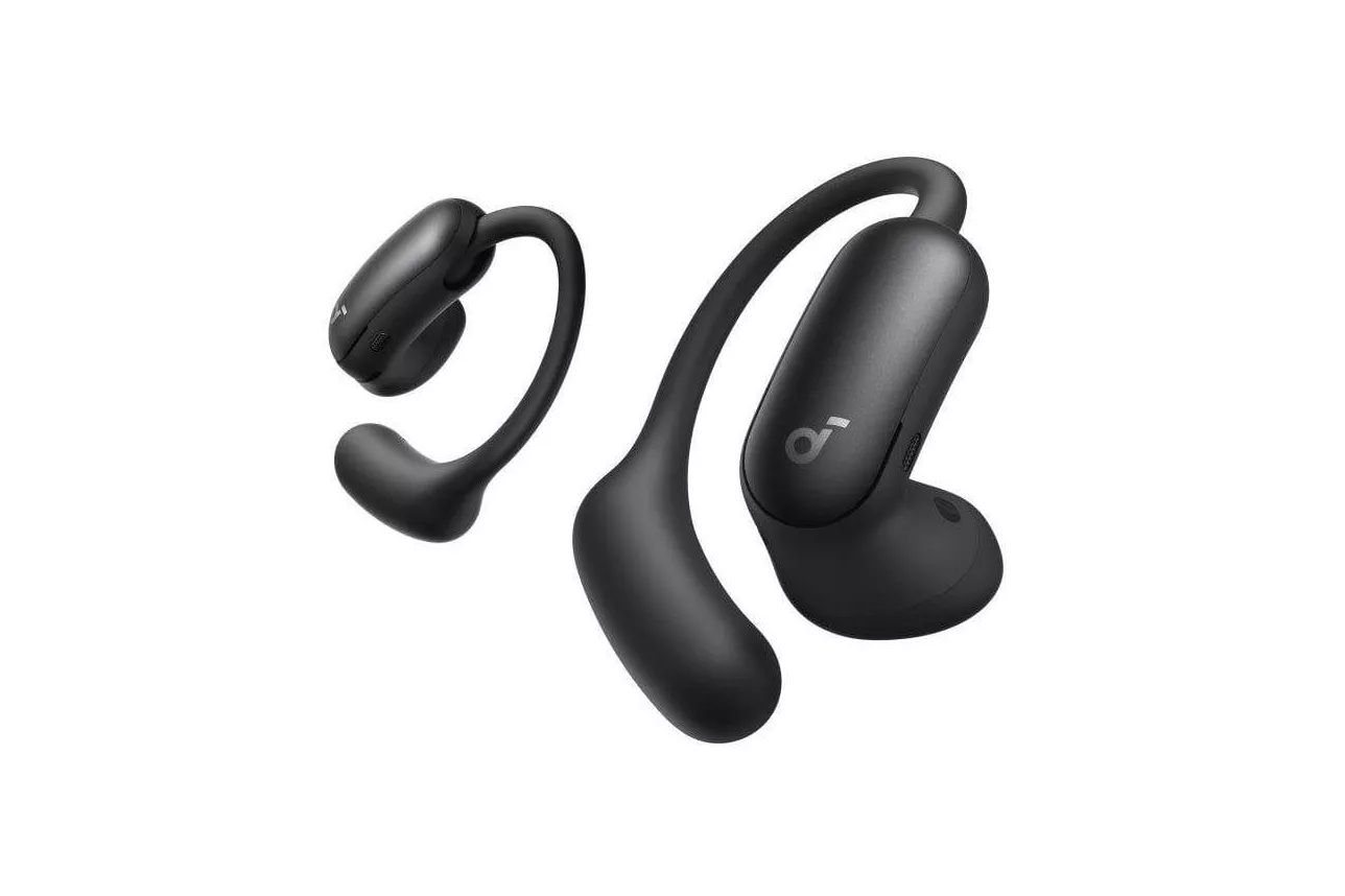 Auriculares Soundcore AeroFit 2 Pro inal&aacute;mbricos Bluetooth deportivos IP55 negros