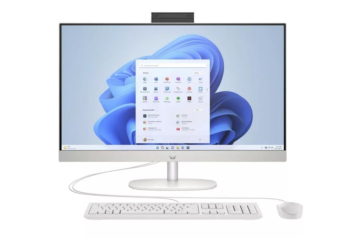 Ordenador Todo en uno HP 27-cr0105ng AMD Ryzen 5 7520U 16GB 512GB SSD 27" Windows 11