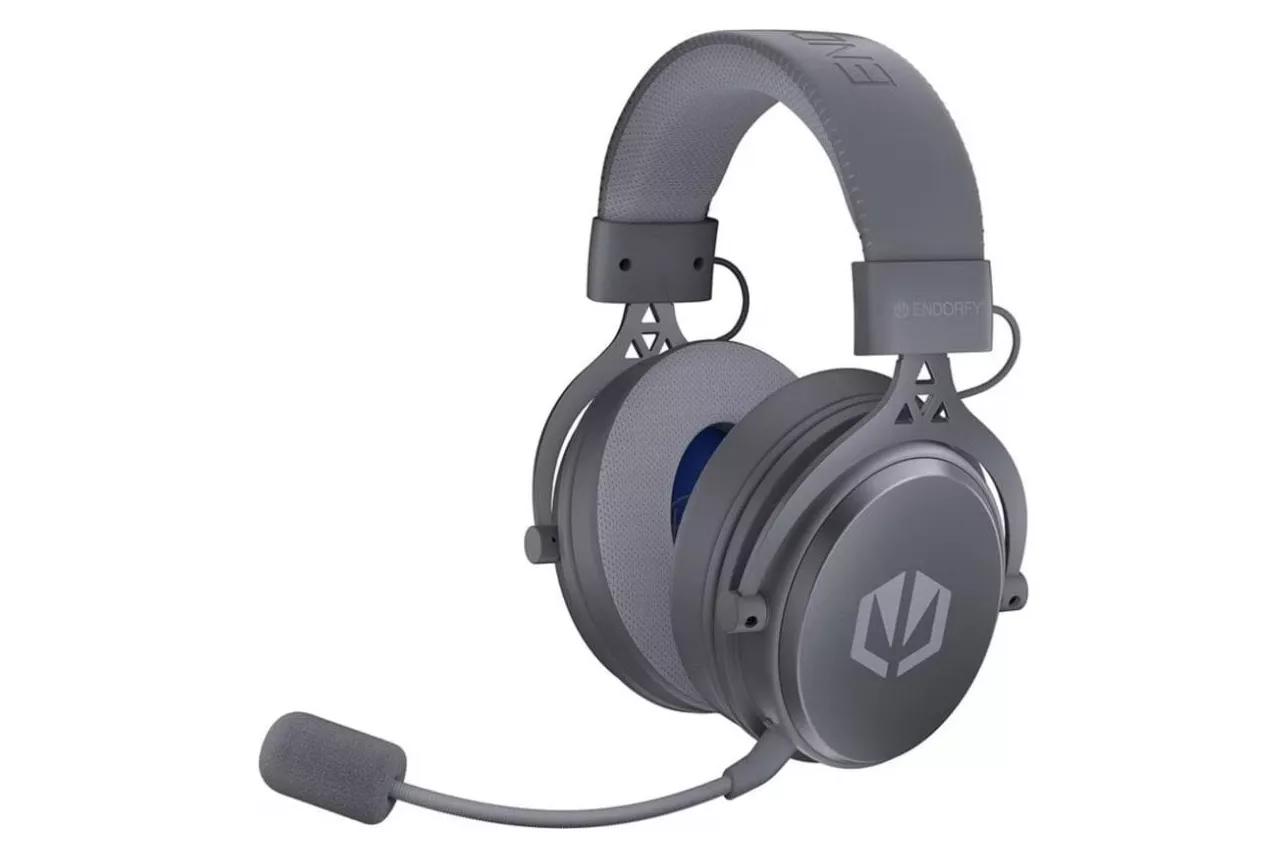 Auriculares Endorfy VIRO Wireless Bluetooth con reducci&oacute;n de ruido, gris