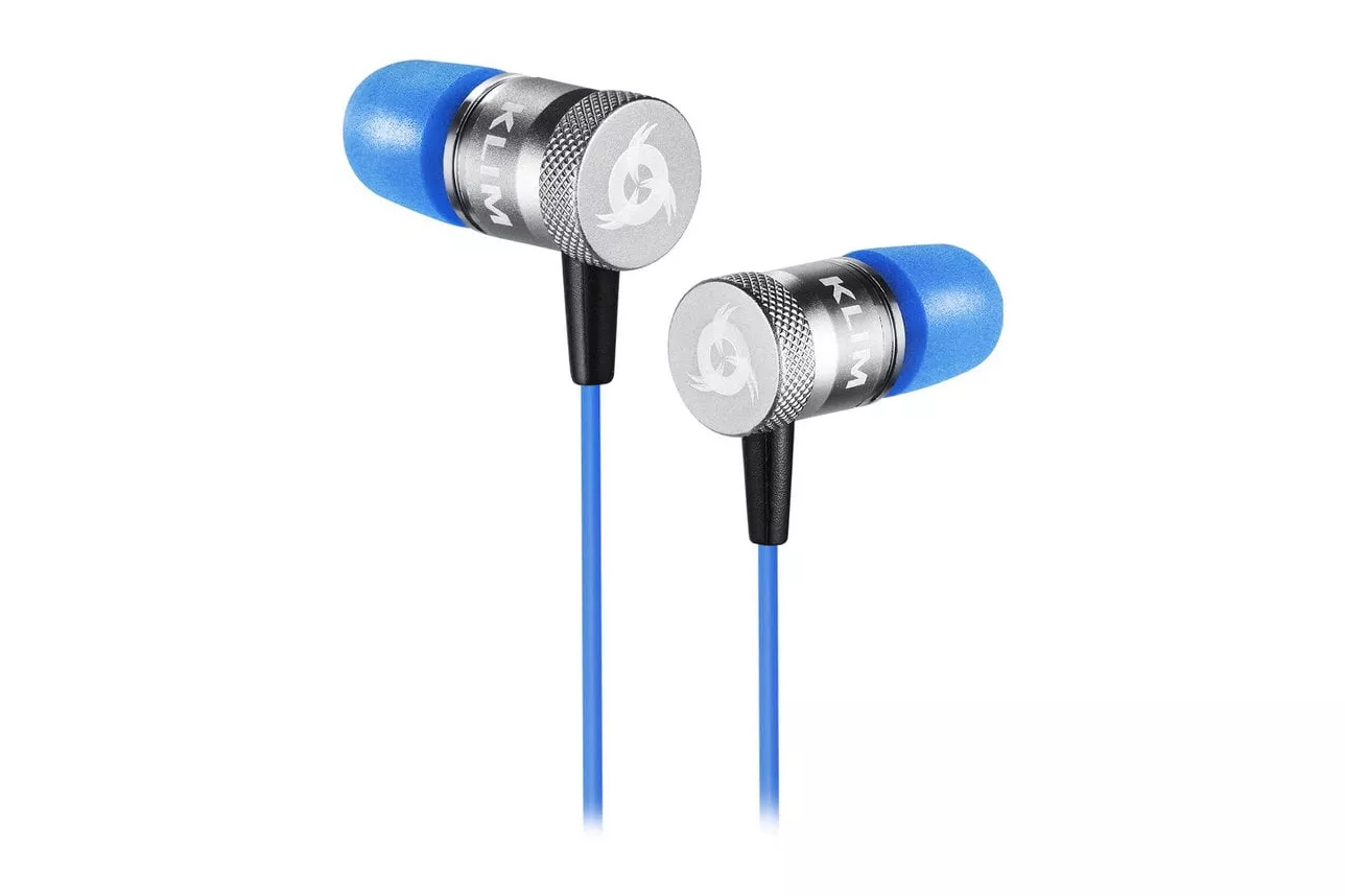 Klim Fusion Auriculares Intrauditivos Azules