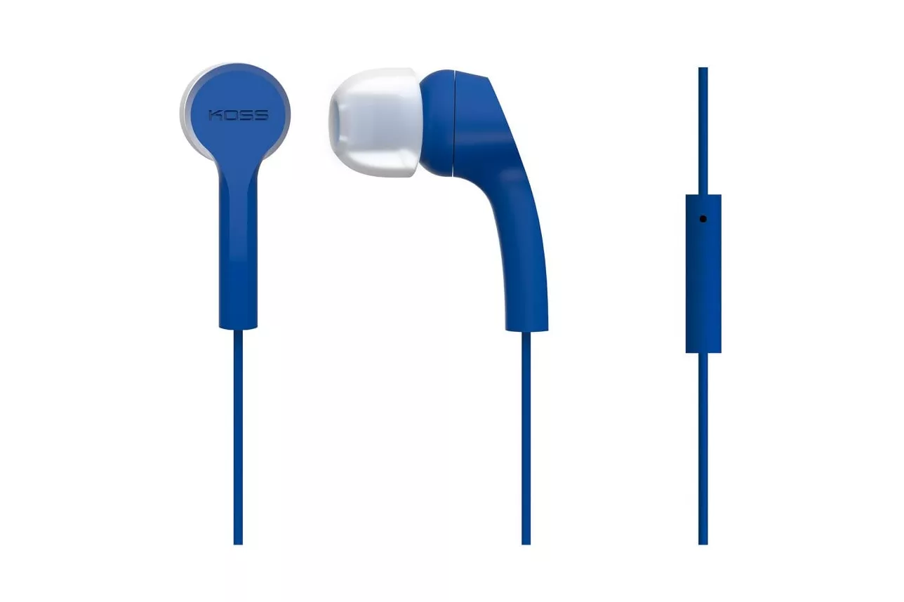 Koss KEB9i Auriculares con Micr&oacute;fono Azules