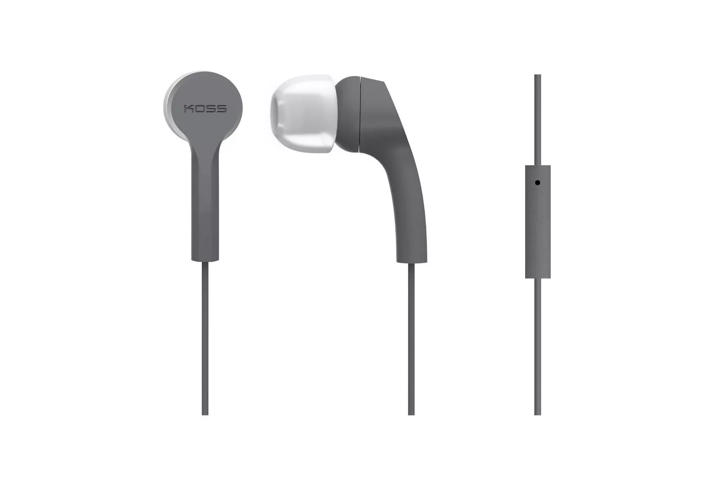 Koss KEB9i Auriculares con Micr&oacute;fono Grises