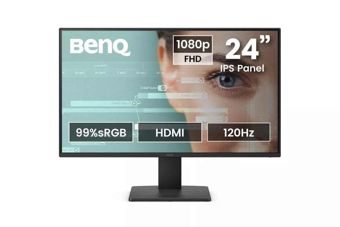Monitor BenQ GW2491P 23,8" Full HD 120Hz IPS 1 ms Ajustable en altura