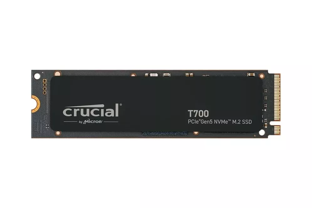 Crucial T700 1TB PCIe Gen5 NVMe M.2 SSD