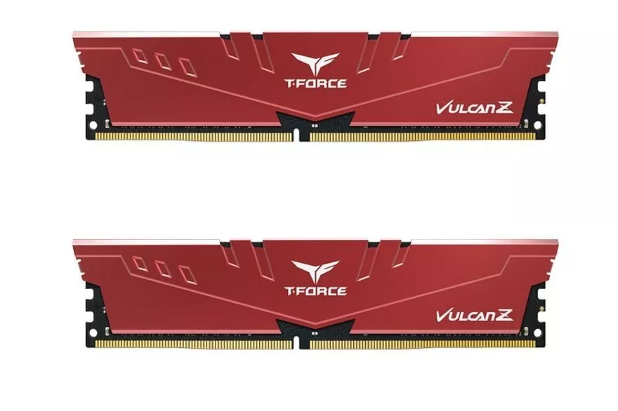 Team Group T-Force Vulcan Z DDR4 3600MHz PC4-32000 32GB 2x16GB CL18 Rojo