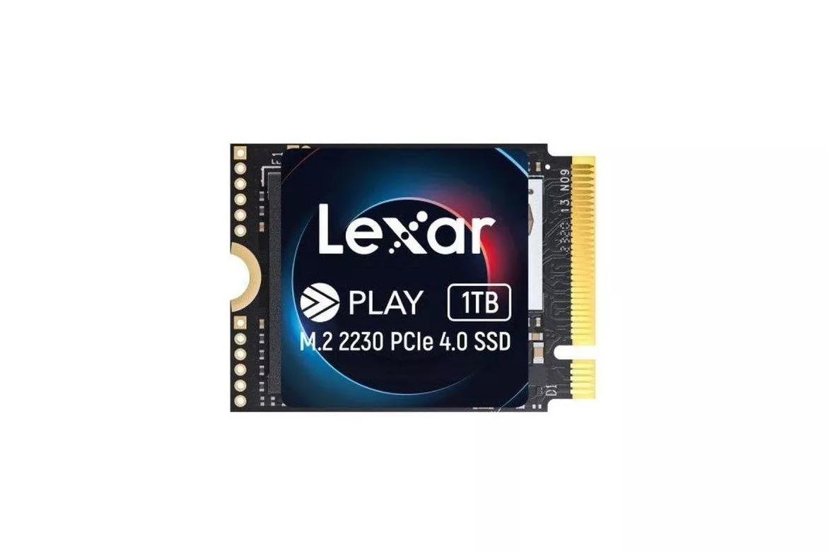 Disco duro Lexar PLAY 1TB SSD M.2 2230 PCIe 4.0 5200 MB/s